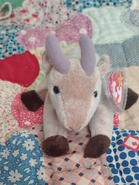 Bundle Only MNWT ORIGINAL TY BEANIE BABY "GOATEE" The Goat. PE Pellets